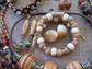 Vintage And Up Costume Jewelry Lot Earrings Necklaces Genuine Stone and Cork Bracelet