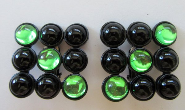 1990's Lucite Earrings Never Worn Vintage Jewelry