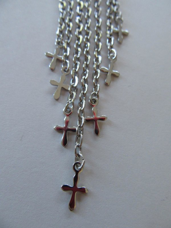 Crosses Ear Wrap Earrings Religious Unworn Christian 