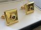 Vintage Lions Club International Cufflinks in Box Fraternal Organization Collectibles