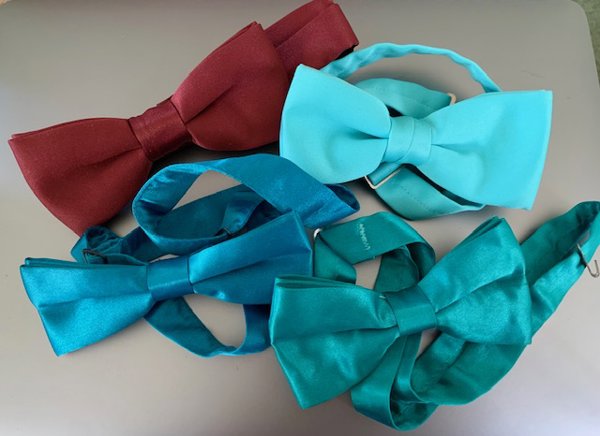 Vintage Formal Bowties Lot Mens Accessories Groom Prom