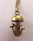 Vintage Mushroom Necklace Shroons Psychedelic Hippie Shroom Mycology