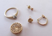 14k Gold Scrap Lot 2.6 Grams Destash Jewelry Making