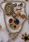 Vintage Rhinestone Jewelry Lot Necklaces Earrings Pins Salamander