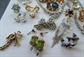 Vintage Rhinestone Jewelry Lot Necklaces Earrings Pins Salamander