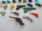 Vintage Gum Ball Machine Charms Lot Tanks Guns Collectibles