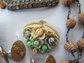 Victorian Junk Jewelry Lot Destash Seed Necklaces Celluloid Pendant Harvest Upcycle
