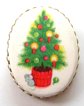 Vintage Christmas Tree and Mouse Pin Holiday Jewelry