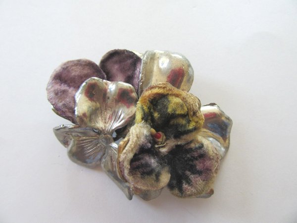 Vintage Reinaud Dress Clip Signed Jewelry