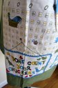 Vintage Early 1960's Don't Count Your Chickens Cotton Country Apron