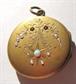 Victorian Opal Locket Mourning Antique Jewelry Something Old