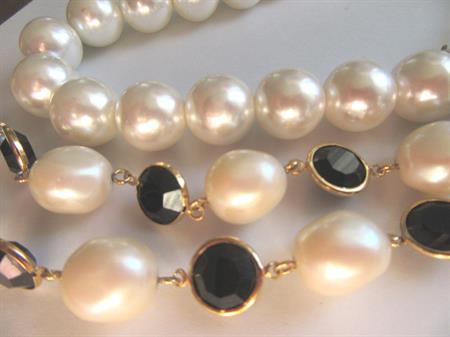 Vintage Faux Pearl Necklaces Robert Rose