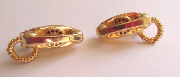 Vintage Rotary Phone Earrings 