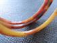 Vintage Bakelite Bangle Trio Matched Set Lovely Swirls Costume Jewelry