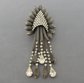 Vintage Rhinestone Pin Brooch Unsigned Beauty