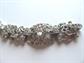 Art Deco Rhinestone Bracelet For Small Wrist 7