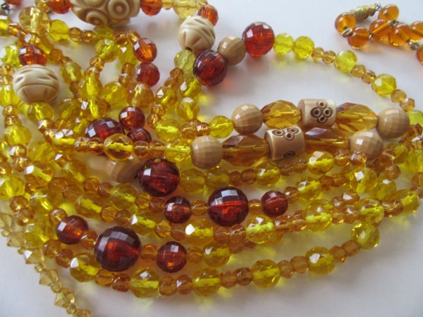 Vintage Glass Crystal Beads Lot Jewelry Making Supplies