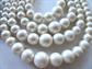 1950's Two Multi Strand Faux Pearl Necklaces Vintage Costume Jewelry 50's Accessories For School Play 