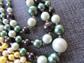 1950's Multi Strand Necklaces Lot Beads Destash or Wear Vintage Costume Jewelry