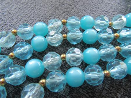 1960's Blue Necklaces Lot