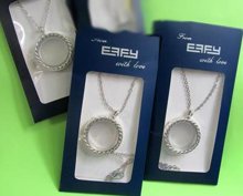 " From Effy With Love " THREE Lockets Never Used Celebrity Cruise 