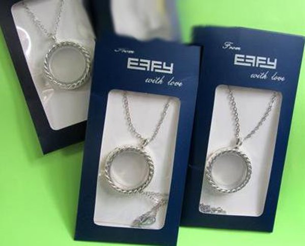 " From Effy With Love " THREE Lockets Never Used Celebrity Cruise 