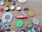 Vintage Cracker Jack Celluloid Charms and Other Gum Ball Prize Collectibles Lot Celebrity Mini Book PagesFold Out Book Parts and Lighters