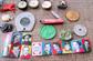 Large Vintage Cracker Jack Prize Lot Charms and More!