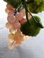 Vintage Genuine Jade Pink Grapes Bunch Onyx ? Rose quartz ? Stone Home Decor Wine Lover Cottagecore