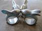 Rabbit Napkin Rings Set of Four Bunnies Bunny Easter Spring Home Decor