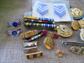 Vintage Military Pins and  Badges Lot US Army Airforce ROTC Militaria Collectibles