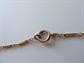 Antique Simmons Gold Filled and Crystal Necklace  Signed Jewelry