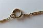 Antique Simmons Gold Filled and Crystal Necklace  Signed Jewelry