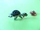 Anthropomorphic Turtle Tac Pin Signed JJ Never Worn 