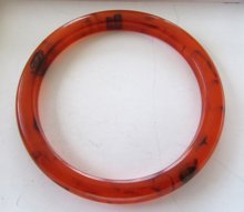 Vintage Bakelite Bangle Bracelet Unusual Color