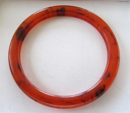 Vintage Bakelite Bangle Bracelet Unusual Color