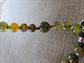 Genuine Dragon Agate Stone Necklace With Gemstone? Cross Pendant Religious Christian Catholic