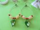 Vintage Earrings Lot Tropical Summer Mod Vintage Costume Jewelry