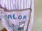 Vintage 1950's Shabbat Shalom Apron Never Worn