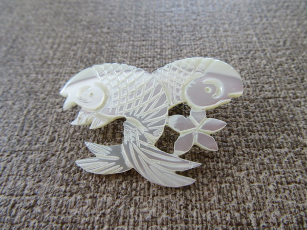 Vintage Mother of Pearl Astrology Pins Never Worn  Your Choice Zodiac 