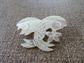 Vintage 1960's Carved Mother of Pearl Astrology Pins Never Worn  Old Stock Your Choice Zodiac Costume Jewelry