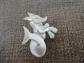 Vintage 1960's Carved Mother of Pearl Astrology Pins Never Worn  Old Stock Your Choice Zodiac Costume Jewelry