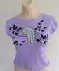 RARE 1980's Michael Jackson MJ Glitter Glove Purple Blouse Never Worn Music Memorabilia 