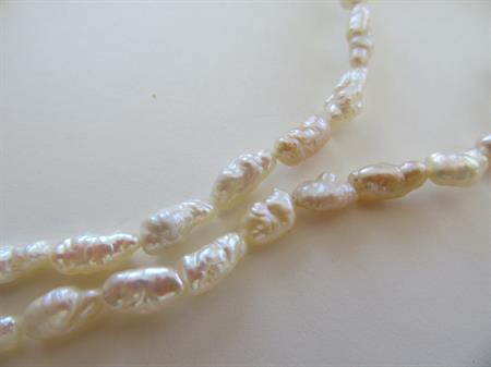 Vintage Freshwater Pearls Necklaces  14K Clasps Jewelry Making Supplies 