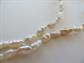 Vintage Genuine Freshwater Pearls Necklaces with 14K Clasps Rice Pearl For Jewelry Making Supplies Destash