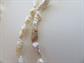 Vintage Genuine Freshwater Pearls Necklaces with 14K Clasps Rice Pearl For Jewelry Making Supplies Destash