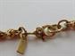 Vintage Monet Gold Tone Rope Chain Necklace 30