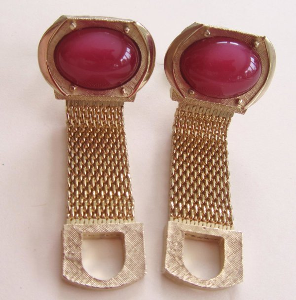 Vintage 1970's Swank Wrap Cufflinks Mens Jewelry 