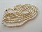 Vintage Genuine Freshwater Pearl 3 Strands for Jewelry Making Destash 