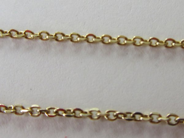 Vintage 14k 1/20th Gold Filled Chain 16" Safe Travel Jewelry